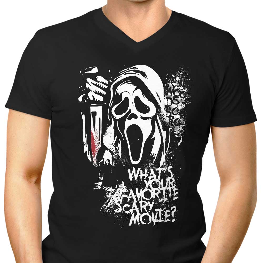 Your Favorite Scary Movie - Men's V-Neck