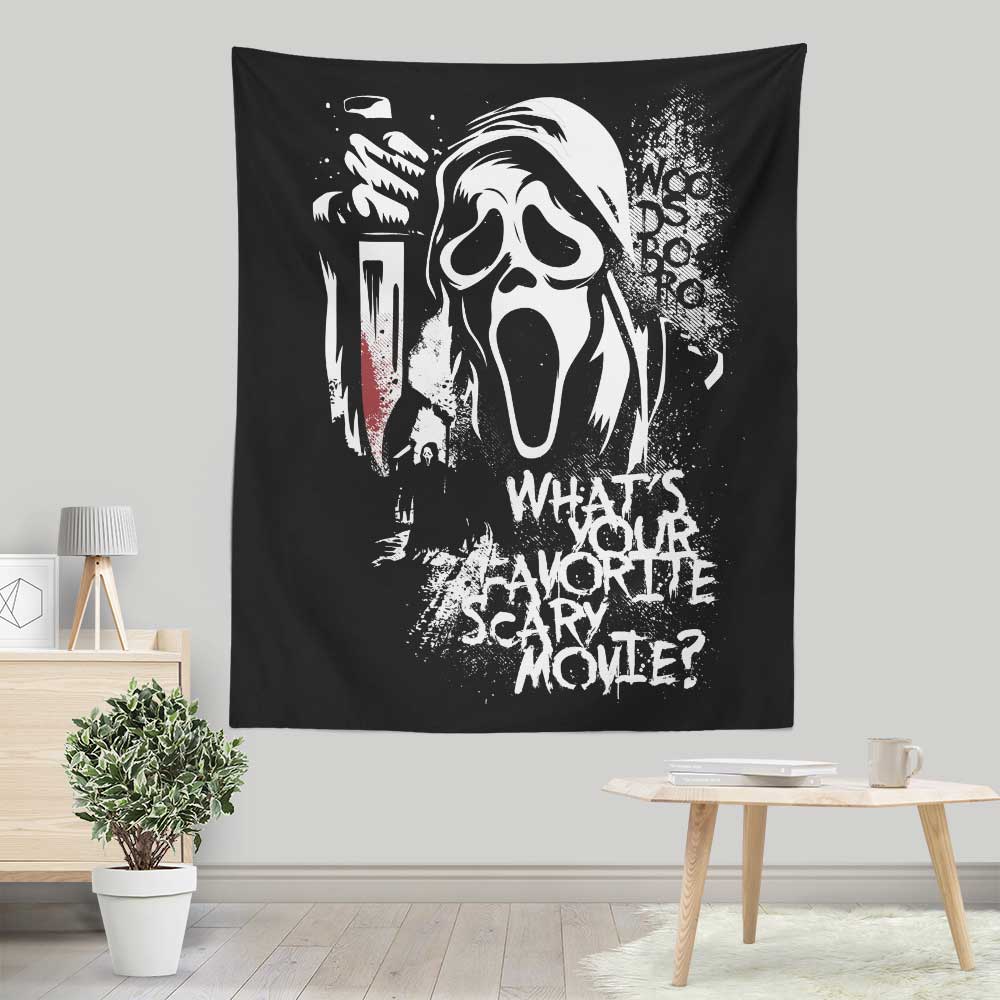 Your Favorite Scary Movie - Wall Tapestry