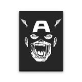 Zombie Captain - Canvas Print