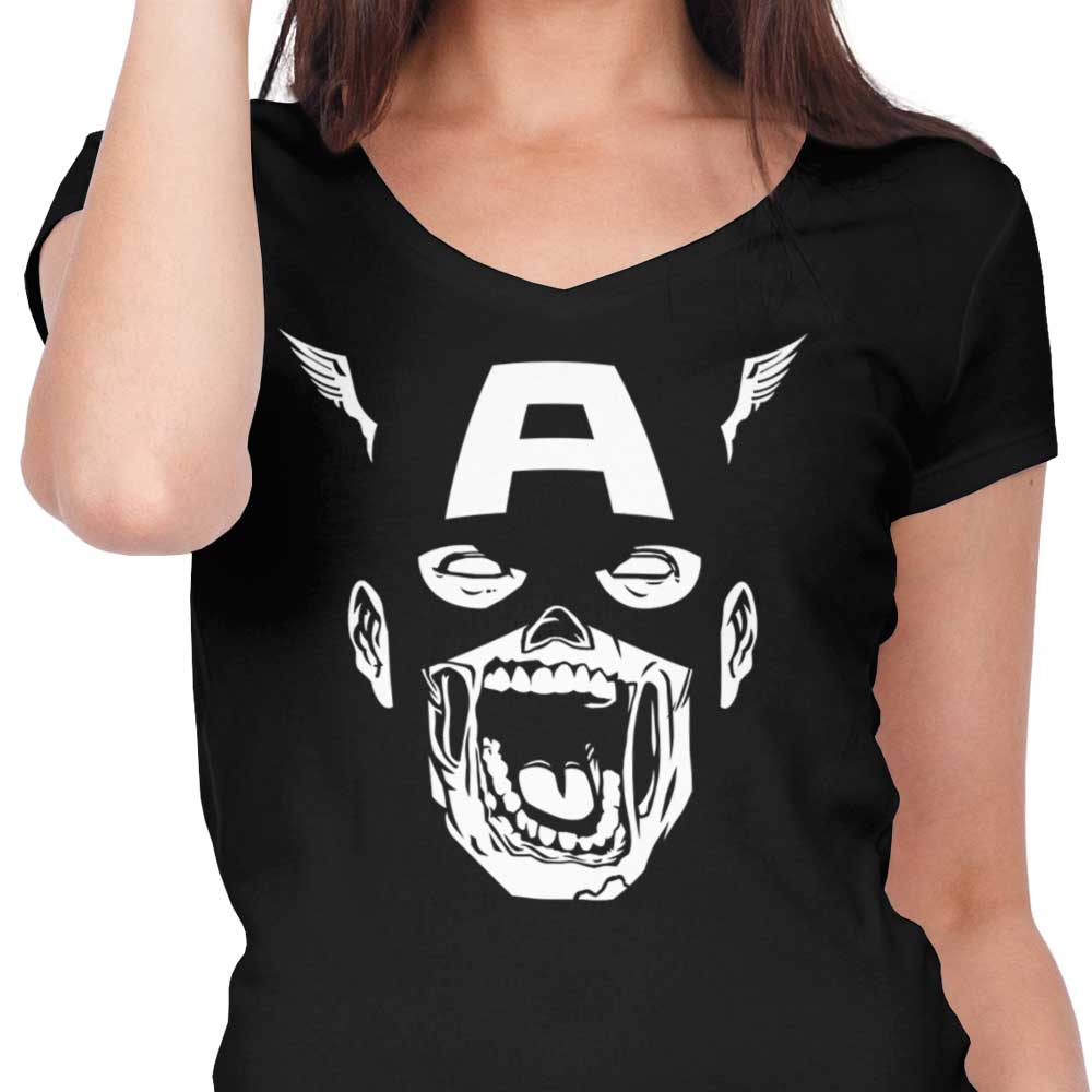 Zombie Captain - Women's V-Neck