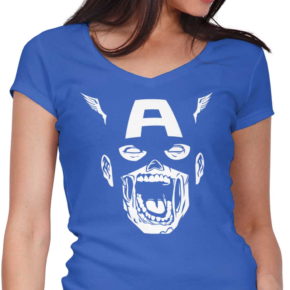 Zombie Captain - Women's V-Neck