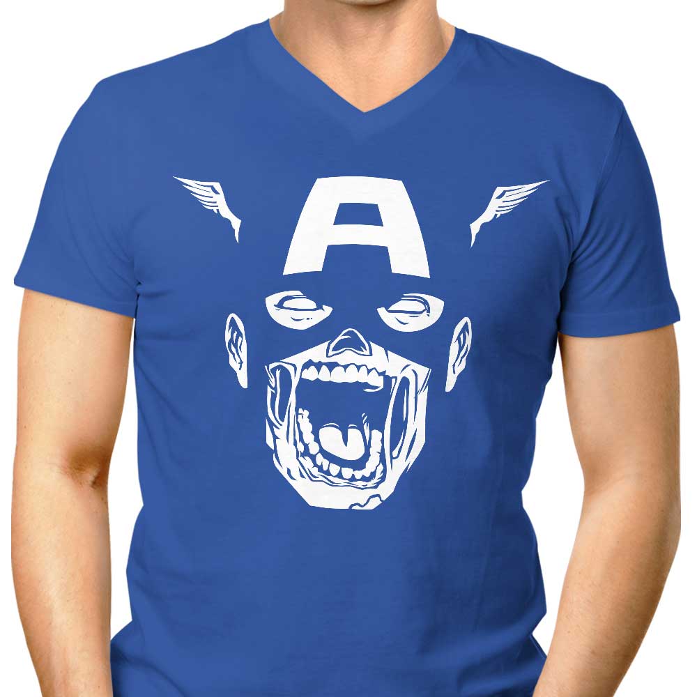 Zombie Captain - Men's V-Neck