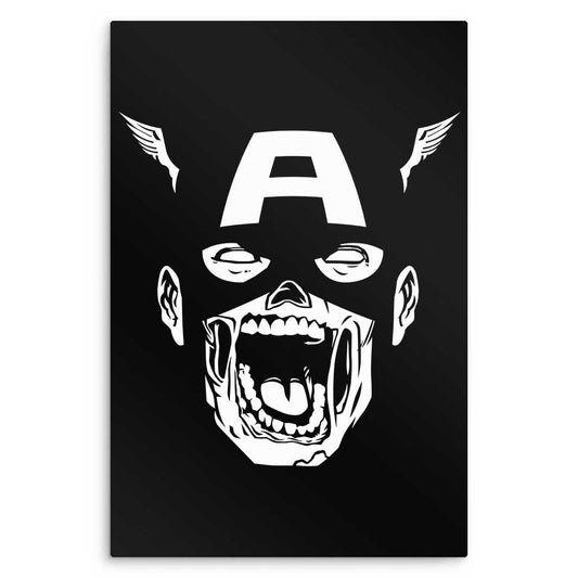 Zombie Captain - Metal Print