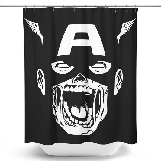 Zombie Captain - Shower Curtain