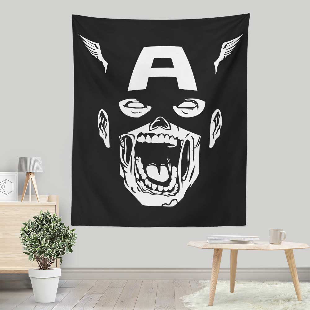 Zombie Captain - Wall Tapestry