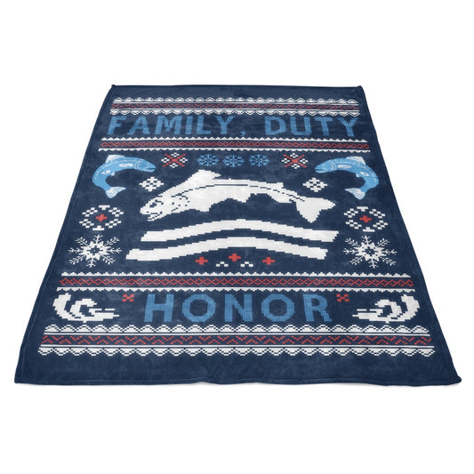 A Tully Christmas - Fleece Blanket