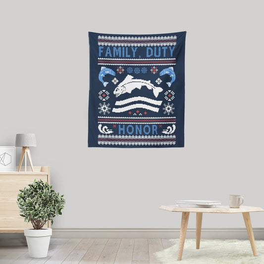 A Tully Christmas - Wall Tapestry