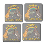 Adopt a Shelter Seal - Coasters