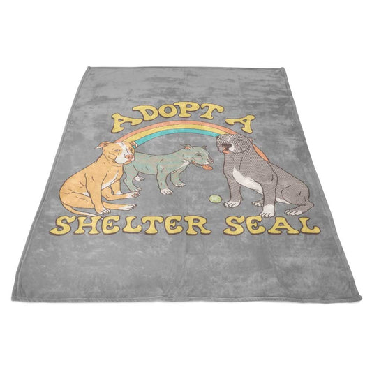 Adopt a Shelter Seal - Fleece Blanket