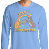 Adopt a Shelter Seal - Long Sleeve T-Shirt