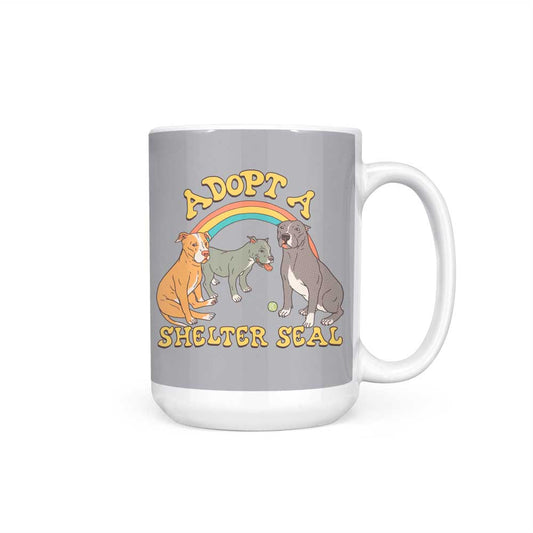 Adopt a Shelter Seal - Mug