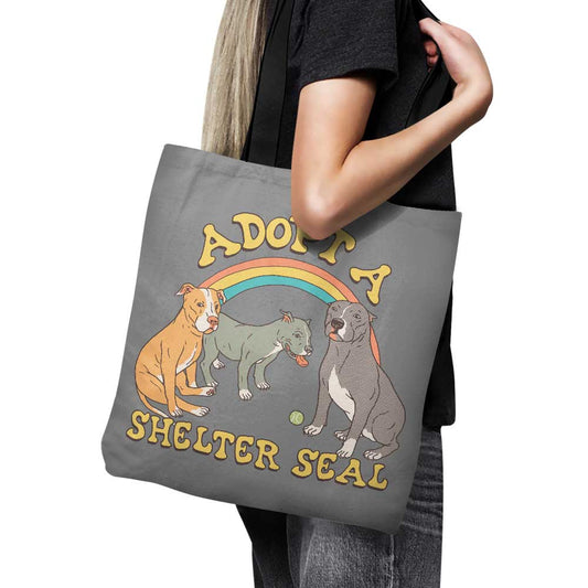 Adopt a Shelter Seal - Tote Bag