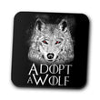 Adopt a Wolf - Coasters