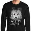 Adopt a Wolf - Long Sleeve T-Shirt