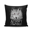 Adopt a Wolf - Throw Pillow