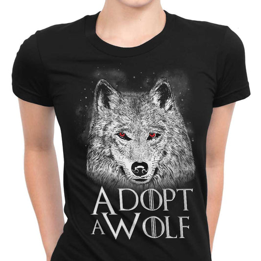 Adopt a Wolf - Women's Apparel