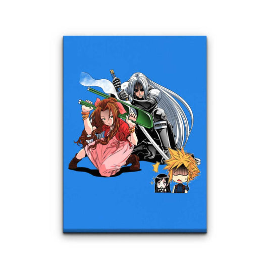 Aerith Ultimate Weapon - Canvas Print