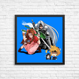 Aerith Ultimate Weapon - Posters & Prints