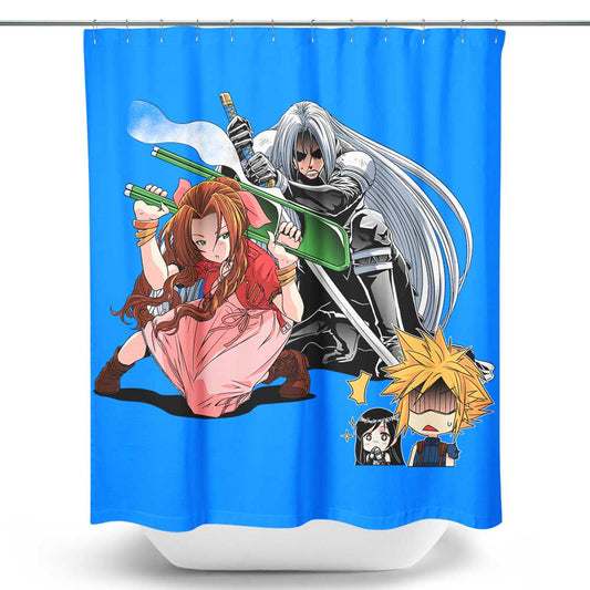 Aerith Ultimate Weapon - Shower Curtain