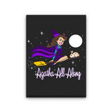 Agatha All Along - Canvas Print