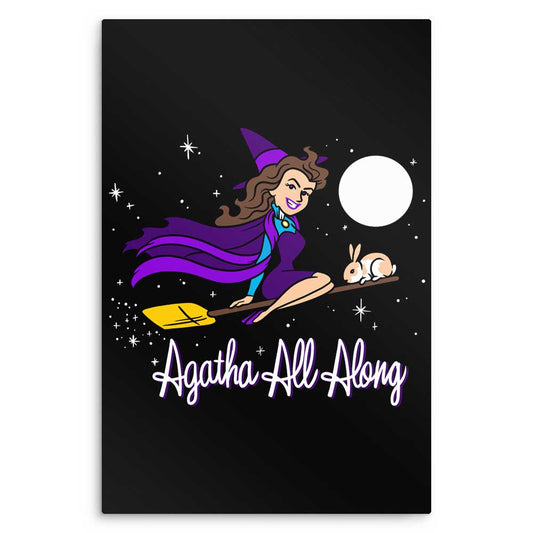 Agatha All Along - Metal Print