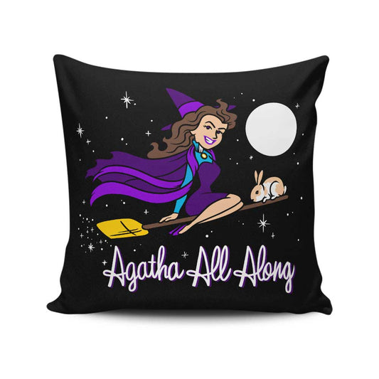 Agatha All Along - Throw Pillow