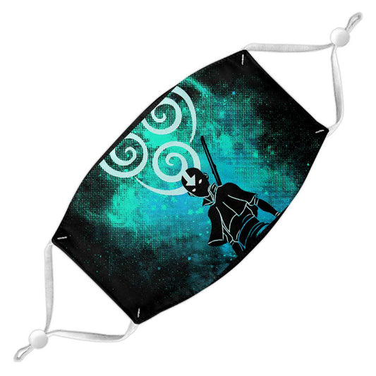 Air Bender Art - Face Mask