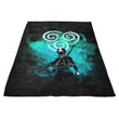 Air Bender Art - Fleece Blanket