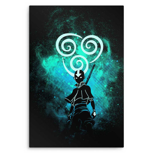 Air Bender Art - Metal Print