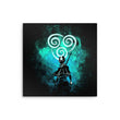 Air Bender Art - Metal Print