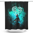 Air Bender Art - Shower Curtain