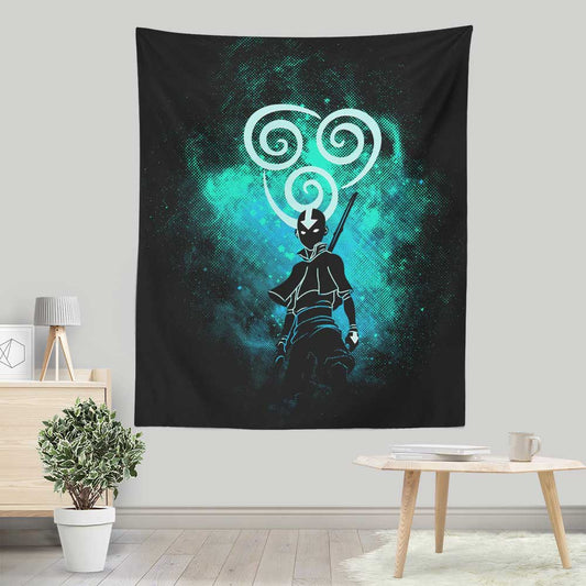 Air Bender Art - Wall Tapestry