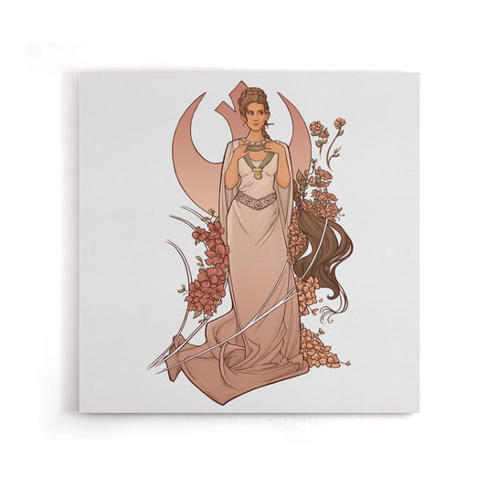 Alderaan Rose - Canvas Print