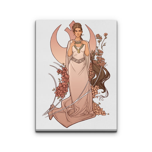 Alderaan Rose - Canvas Print