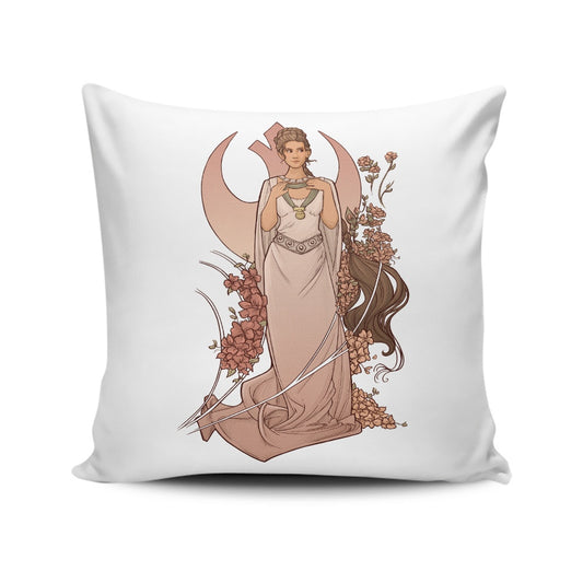 Alderaan Rose - Throw Pillow