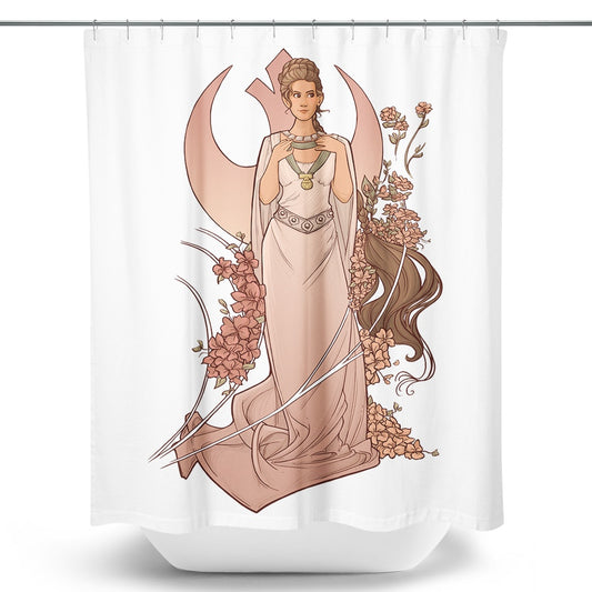 Alderaan Rose - Shower Curtain