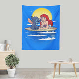 Aloha Mermaid - Wall Tapestry