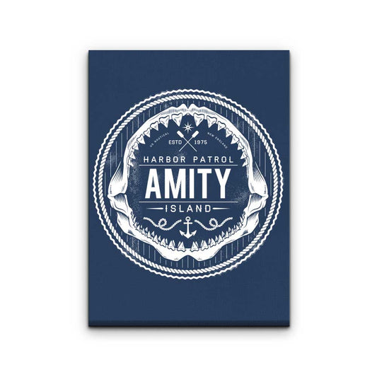 Amity Island Harbor Patrol - Canvas Print