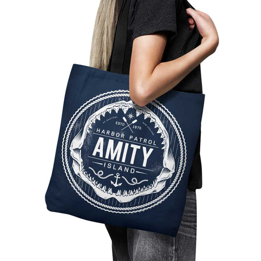 Amity Island Harbor Patrol - Tote Bag