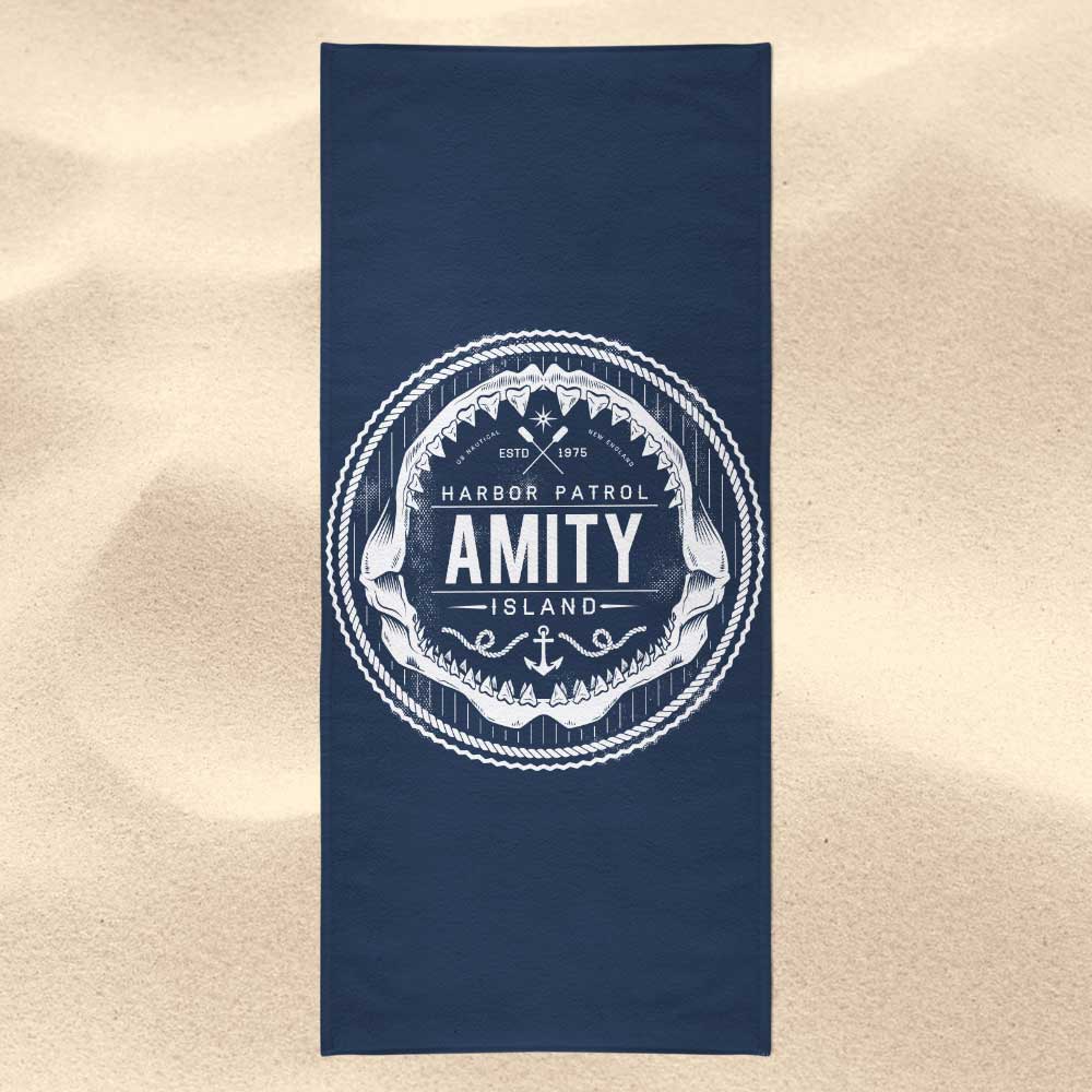 Amity Island Harbor Patrol - Towel