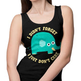 An Elephant Never Cares - Tank Top