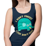 An Elephant Never Cares - Tank Top