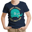 An Elephant Never Cares - Youth Apparel