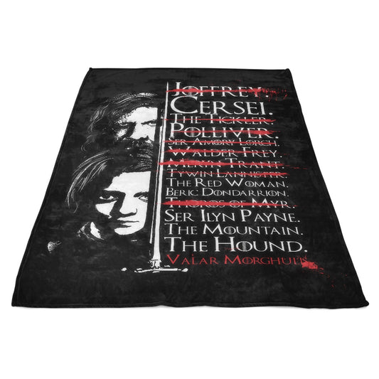 Arya's Prayer - Fleece Blanket