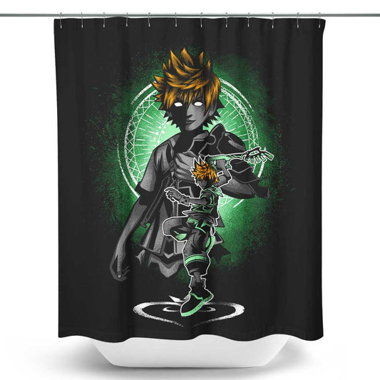 Attack of Ventus - Shower Curtain