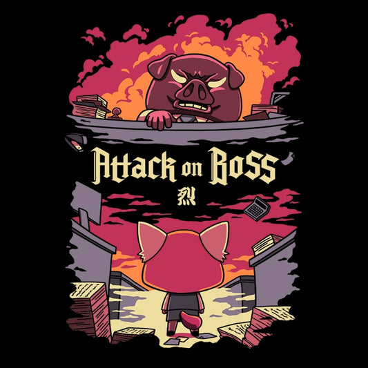 Attack on Boss - Long Sleeve T-Shirt