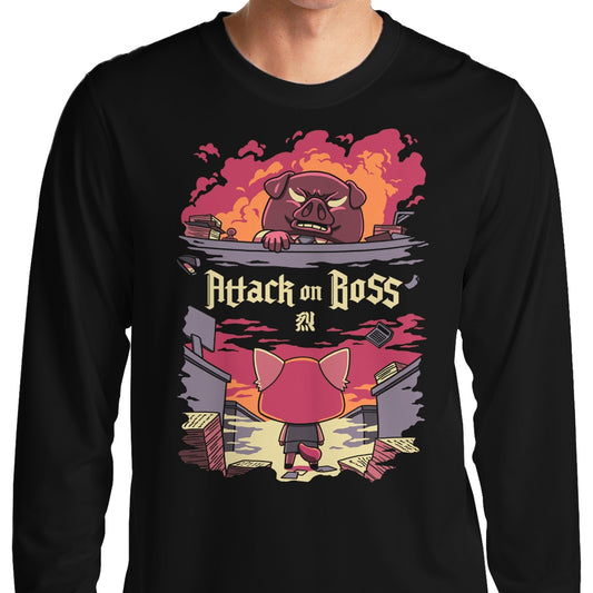 Attack on Boss - Long Sleeve T-Shirt