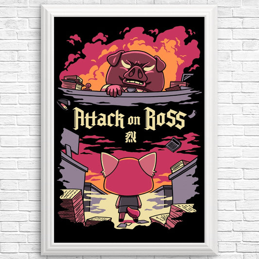 Attack on Boss - Posters & Prints