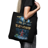 Attack on Goldar - Tote Bag