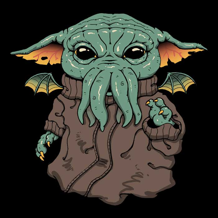 Baby Cthulhu - Fleece Blanket